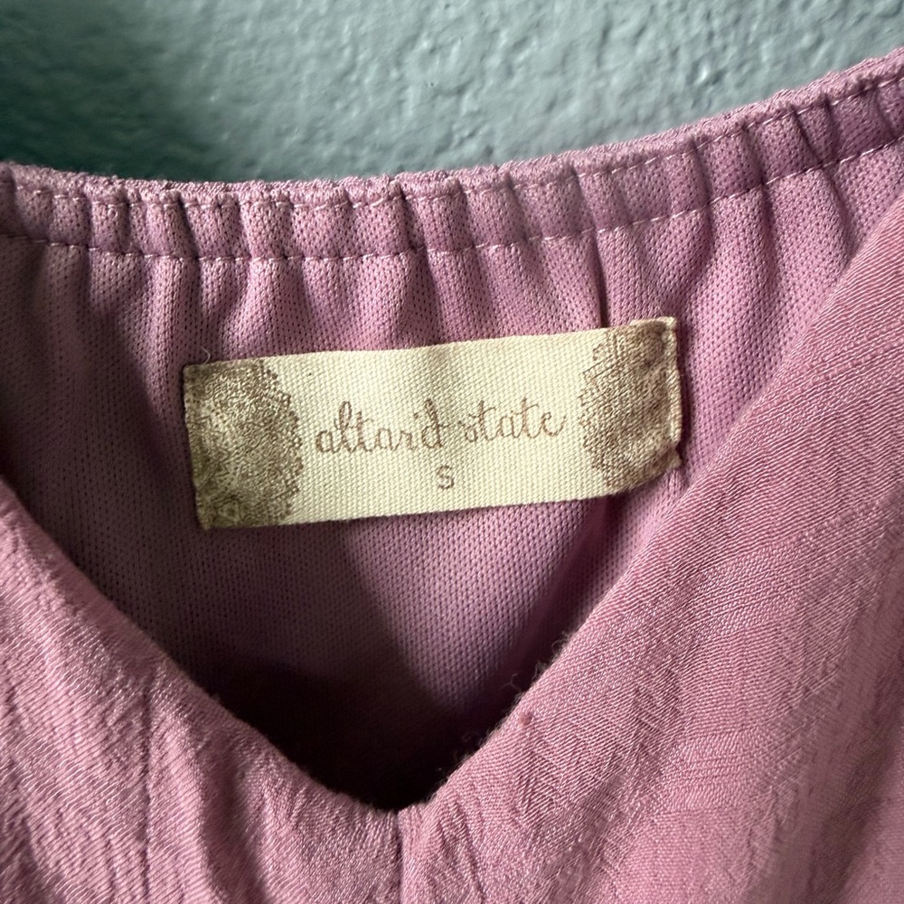 Altar'd State Pink Tiered Dress - Picture 3 of 4